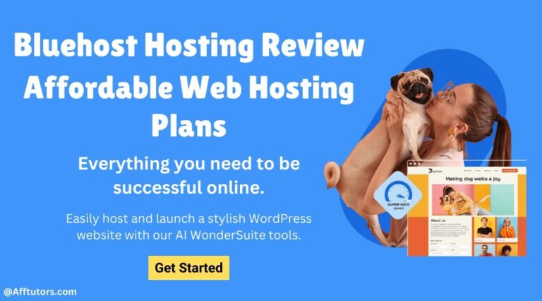 Bluehost Hosting Review Affordable Web Hosting Plans