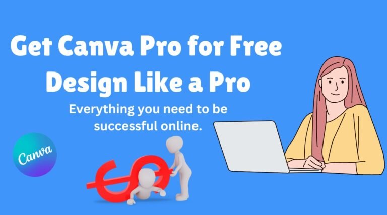 Get Canva Pro for Free 2024: Design Like a Pro.